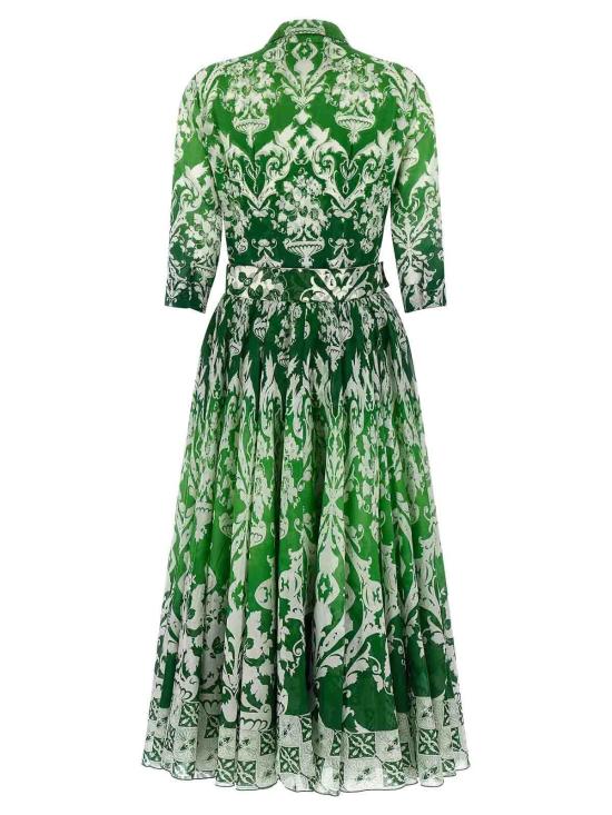 26SS 사만다 성 미디 원피스 ASTERDRESSGREEN Green - SAMANTHA SUNG