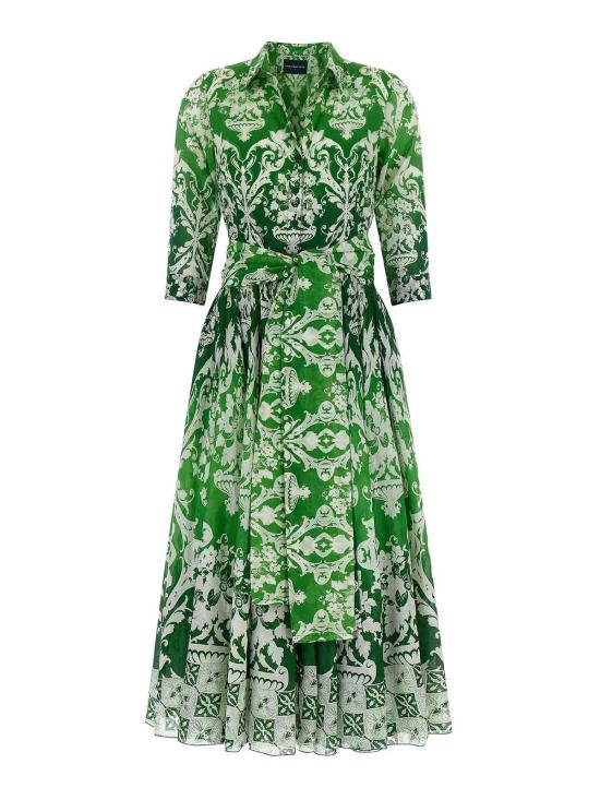 26SS 사만다 성 미디 원피스 ASTERDRESSGREEN Green - SAMANTHA SUNG