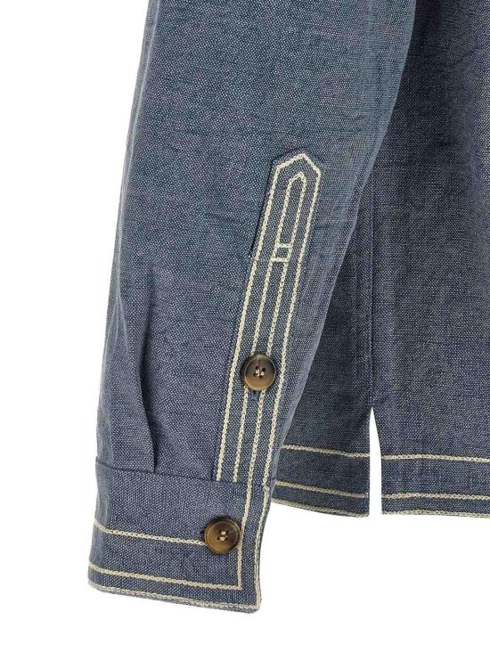 26SS 이자벨마랑 데님 셔츠 VE0588HBD1E03H30LU Blue - ISABEL MARANT