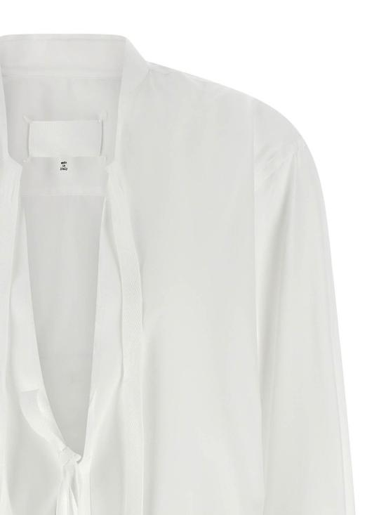 26SS 마르지엘라 블라우스 S29DT0016S43001100 White - MAISON MARGIELA