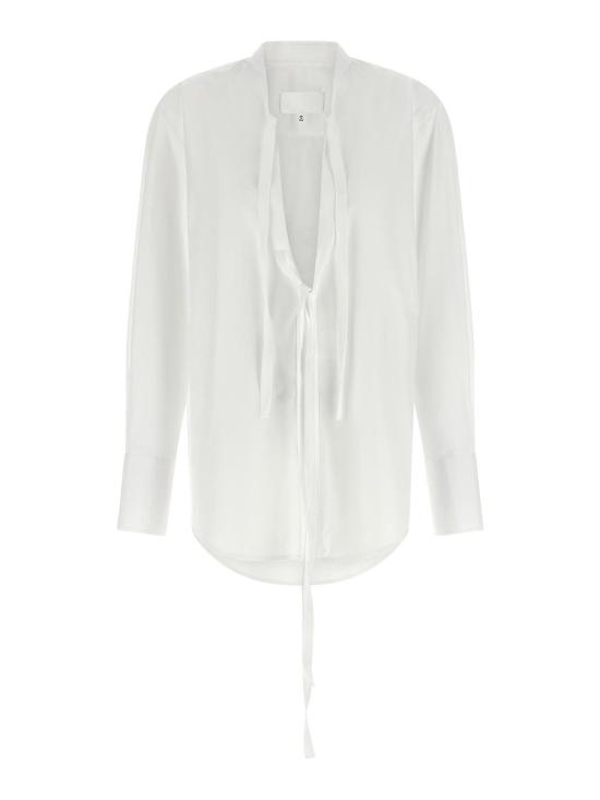 26SS 마르지엘라 블라우스 S29DT0016S43001100 White