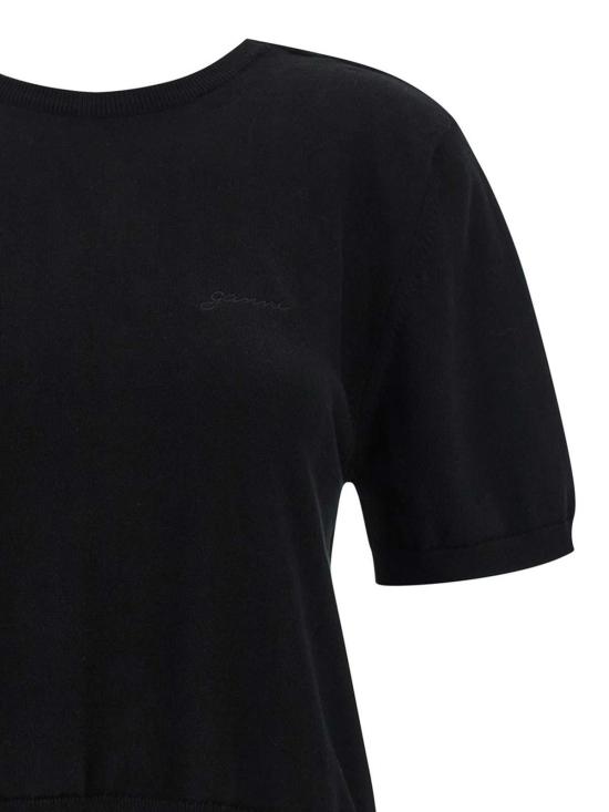 26SS 가니 반팔 티셔츠 A1070257099 Black - GANNI