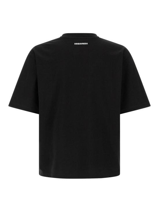 26SS 디스퀘어드2 반팔 티셔츠 S78GD0121D20033900 Black - DSQUARED2
