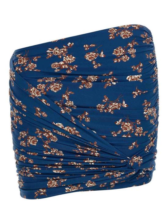 26SS 마그다뷰트림 숏 스커트 839526BLUE Blue