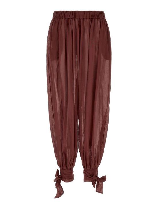 26SS 안다마네 팔라초 팬츠 TM190455ATNC108 Dark Red
