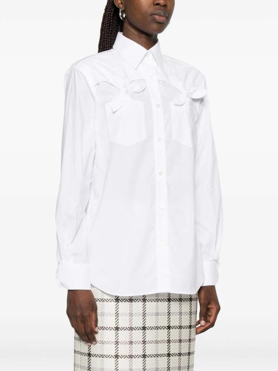 26SS 모스키노 셔츠 020404311001 White - MOSCHINO