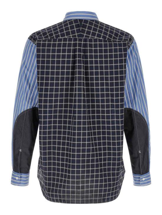 26SS 와타나베 준야 긴팔 셔츠 WQB0231 Blue - JUNYA WATANABE