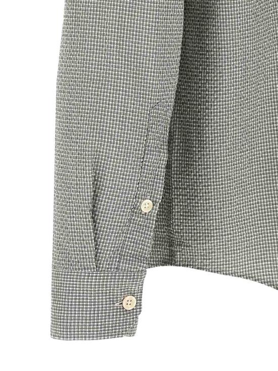 26SS 엠에프펜 긴팔 셔츠 M126010TEXTUREDBOTTLEGREYCHECK Green - MFPEN