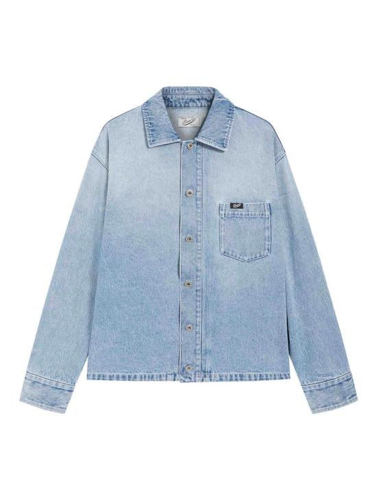 26SS 펜스 데님 셔츠 M0045082004D75 Light Blue
