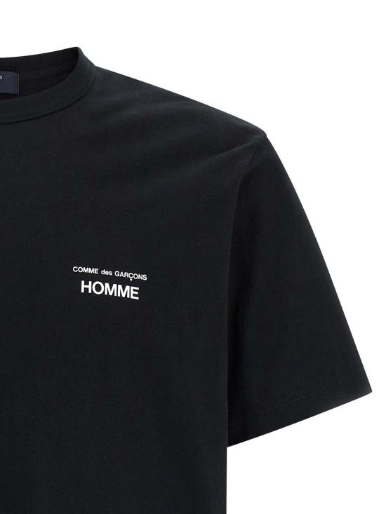 26SS 꼼데가르송 반팔 티셔츠 HQT1011 Black - COMME DES GARCONS