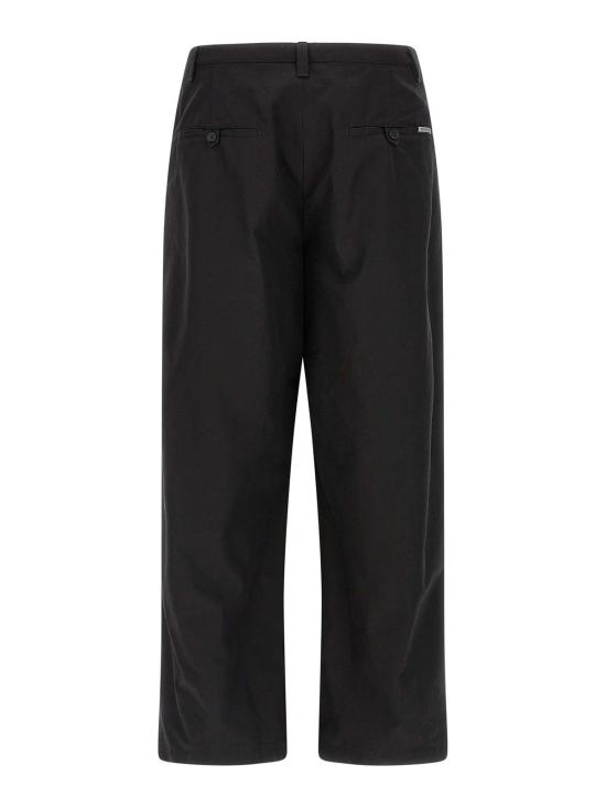 26SS 발렌시아가 스트레이트 팬츠 871309TKP071000 Black - BALENCIAGA