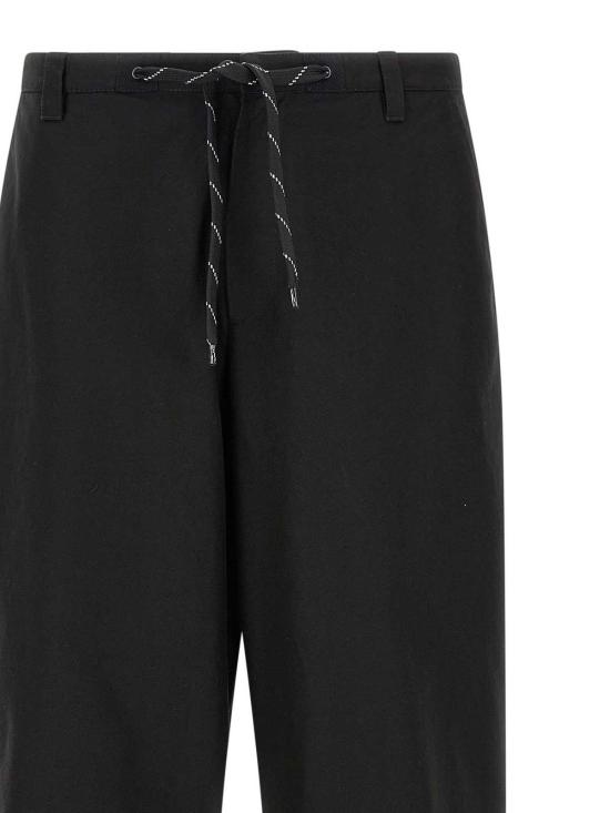 26SS 발렌시아가 스트레이트 팬츠 871309TKP071000 Black - BALENCIAGA