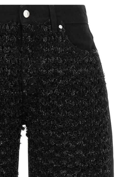 26SS 스텔라 맥카트니 스트레이트 팬츠 6D04723SQH601000 Black - STELLA MCCARTNEY