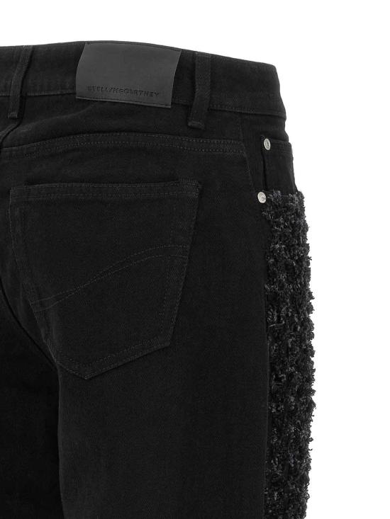 26SS 스텔라 맥카트니 스트레이트 팬츠 6D04723SQH601000 Black - STELLA MCCARTNEY