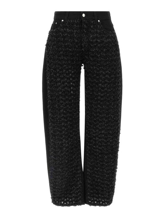26SS 스텔라 맥카트니 스트레이트 팬츠 6D04723SQH601000 Black