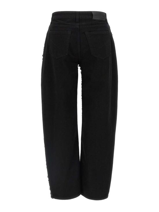 26SS 스텔라 맥카트니 스트레이트 팬츠 6D04723SQH601000 Black - STELLA MCCARTNEY