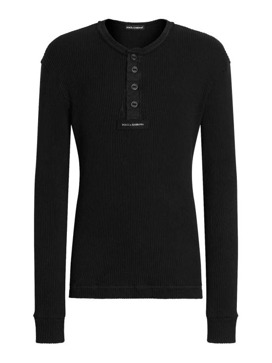 26SS 돌체앤가바나 폴로 티셔츠 G8TF3THU7WRN0000 Black