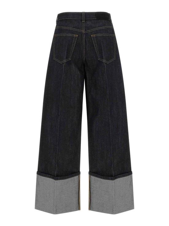 26SS 지방시 플레어 팬츠 BW51AZ518M401 Blue - GIVENCHY