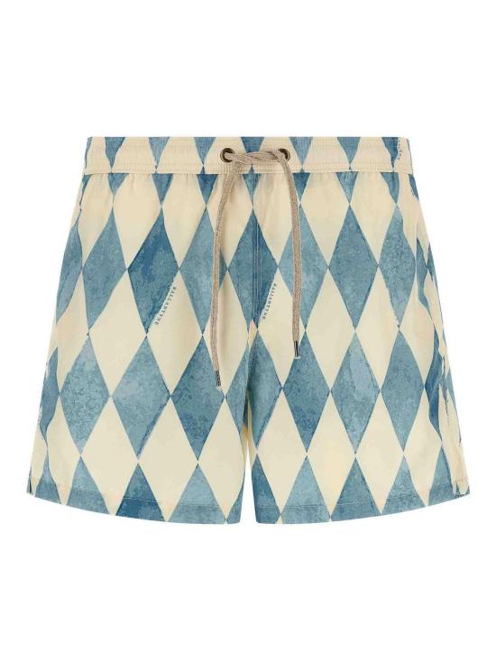 26SS 발렌타인 숏팬츠 BMU010SPL0174036 Light Blue