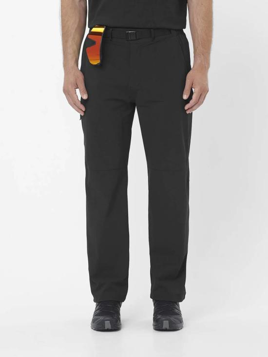 26SS 살로몬 스트레이트 팬츠 LC2745400DEEP Black - SALOMON