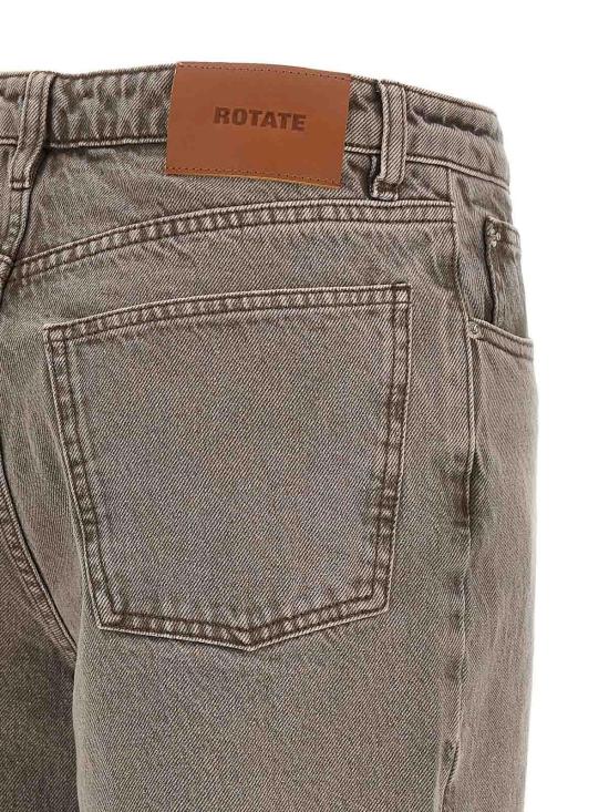 26SS 로테이트 바이 크리스텐슨 데님 팬츠 115922816816 Brown - ROTATE BY BIRGERCHRISTENSEN
