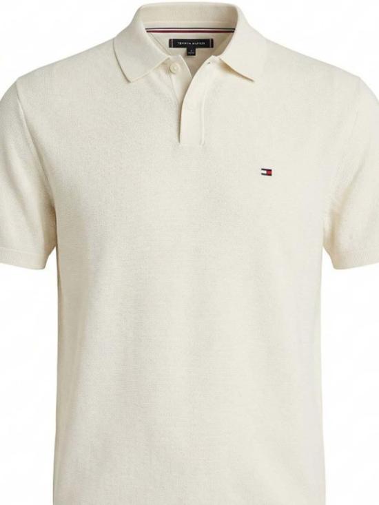 26SS 타미힐피거 폴로 티셔츠 MW0MW42795Z00 White - TOMMY HILFIGER