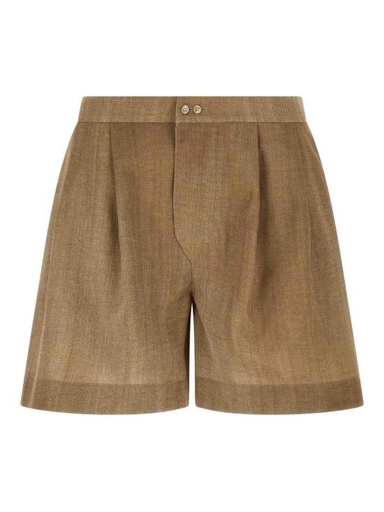 26SS 에르마노 설비노 숏팬츠 D482P763RWKS4850 Beige