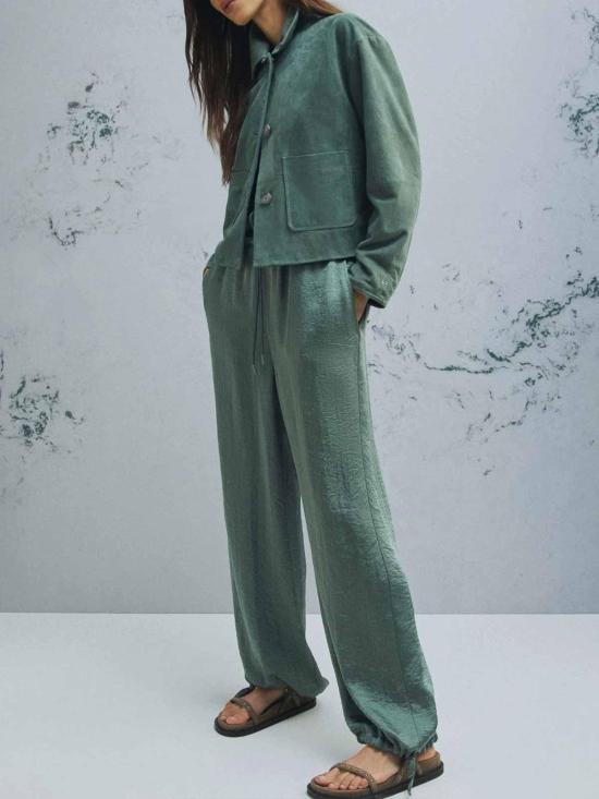 26SS 마렐라 트레이닝/조거 팬츠 261313E20 Green - MARELLA
