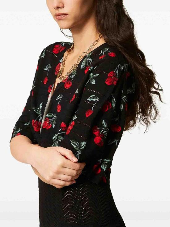 26SS 트윈셋 반팔 티셔츠 261TT327013500 Black - TWINSET