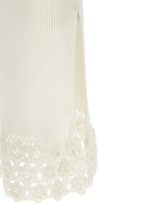 26SS 가니 롱 원피스 A1030474135 White - GANNI