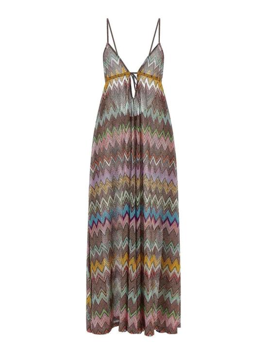 26SS 미소니 롱 원피스 MS26SQ1VBR014KSM9YK Multicolour