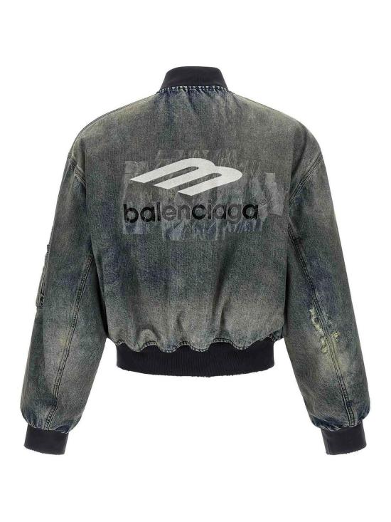26SS 발렌시아가 봄버 자켓 850058TTW661505 Grey - BALENCIAGA
