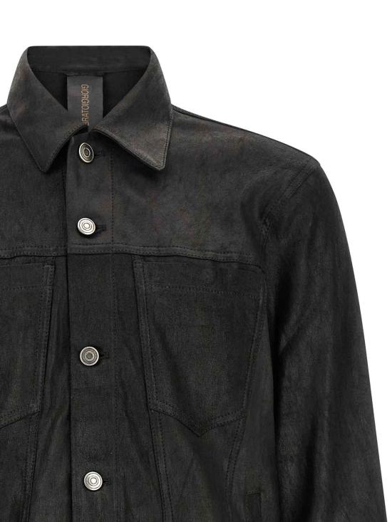 26SS 조르지오 브라토 가죽 자켓 GU26S24094MGSDNERO Black - GIORGIO BRATO