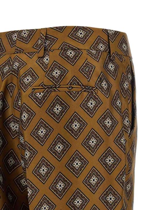 26SS 알베르토비아니 스트레이트 팬츠 CC843SE320217 Brown - ALBERTO BIANI