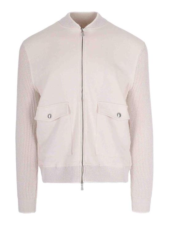 26SS 일레븐티 집업 니트 M75GBTM32TES0M20002 White