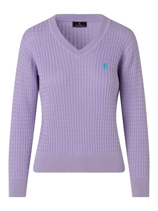 26SS CONTE OF FLORENCE 긴팔 티셔츠 6550D002B040550 Purple