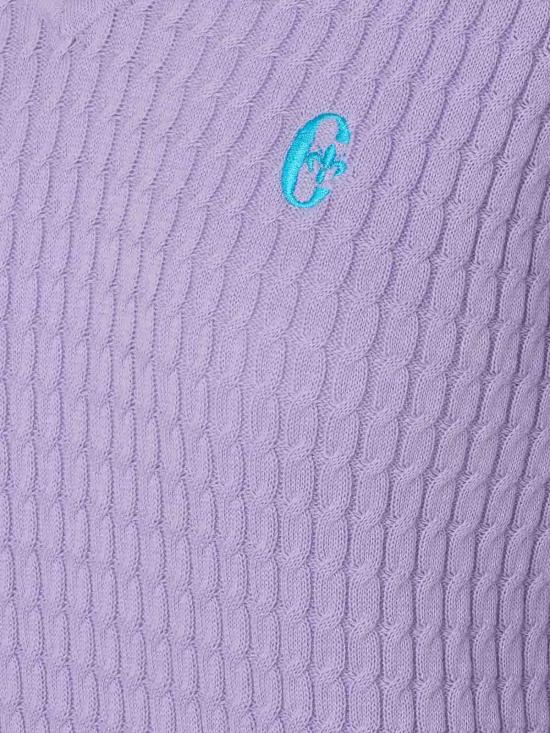 26SS CONTE OF FLORENCE 긴팔 티셔츠 6550D002B040550 Purple - CONTE OF FLORENCE