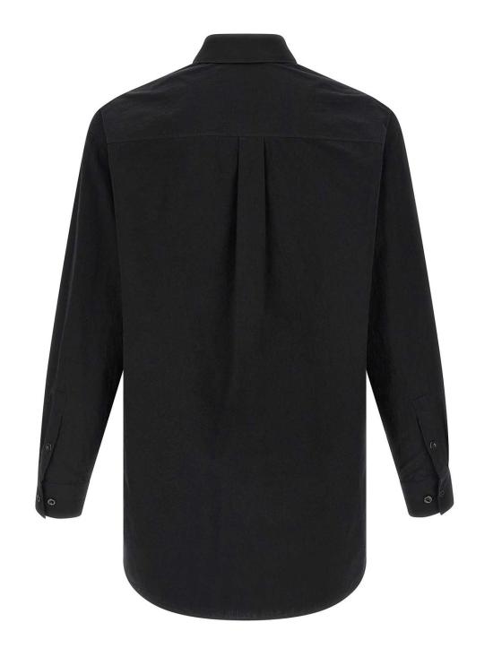 26SS 르메르 긴팔 셔츠 SH1247LF1399BK999 Black - LEMAIRE