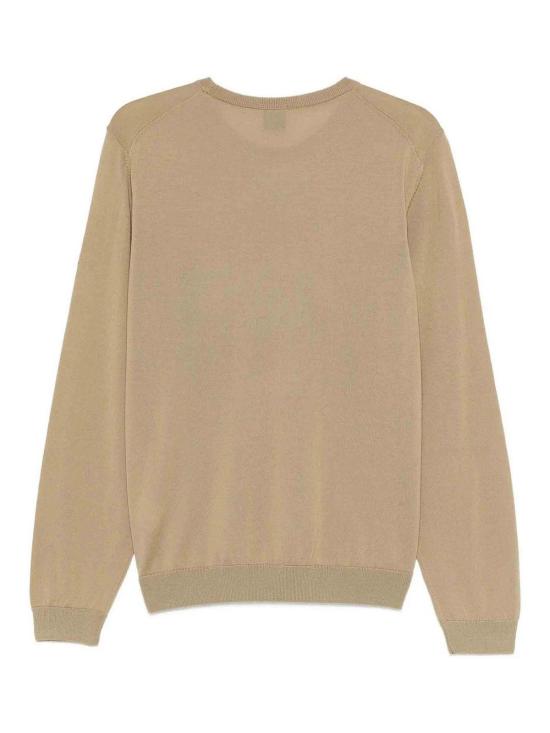 26SS 휴고보스 레귤러핏 코튼 캐주얼 니트 50468239252 Dark Beige - HUGO BOSS