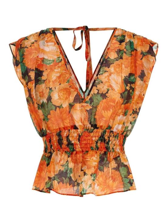 26SS 핑코 민소매 티셔츠 106898A3BOAS4 Orange