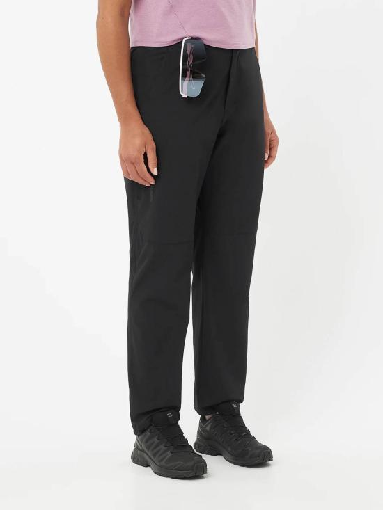 26SS 살로몬 트레이닝/조거 팬츠 LC2750500DEEP Black - SALOMON