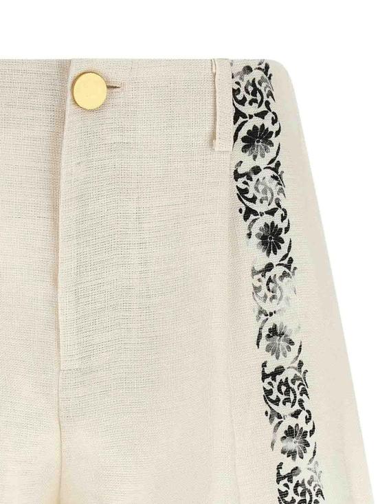 26SS 알베르타 페레티 숏팬츠 031001521006 White - ALBERTA FERRETTI