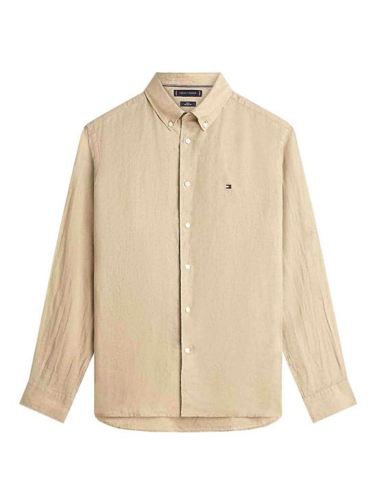 26SS 타미힐피거 긴팔 셔츠 MW0MW41530RBT Light Brown