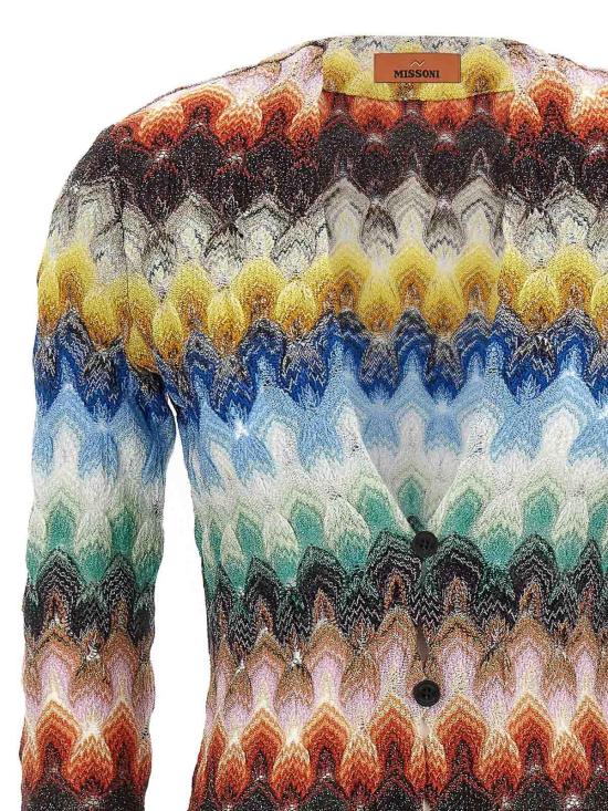 26SS 미소니 가디건 DS26SM0SBR015JSMSNV Multicolour - MISSONI