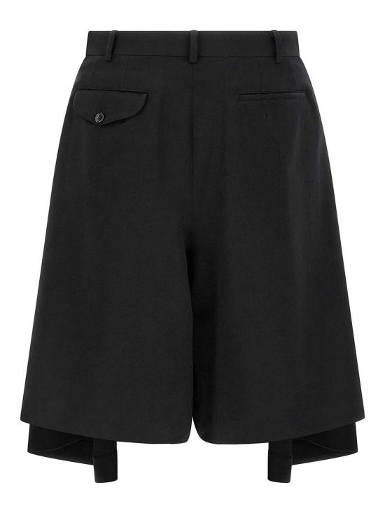 26SS 꼼데가르송 숏팬츠 PQP0171 Black - COMME DES GARCONS