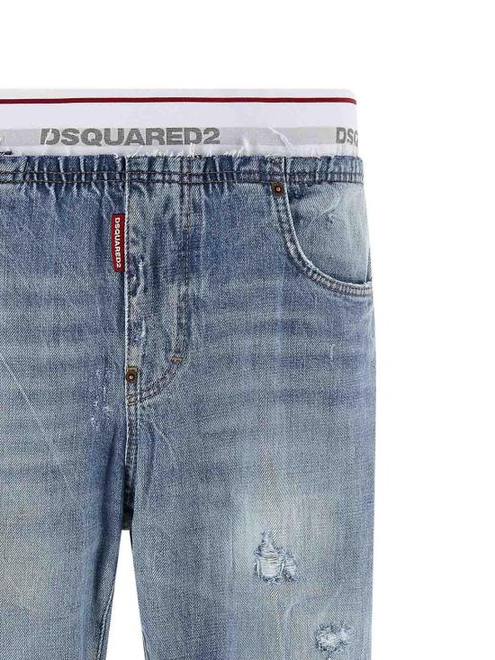 26SS 디스퀘어드2 데님 팬츠 S71KB0783D30038470 Blue - DSQUARED2