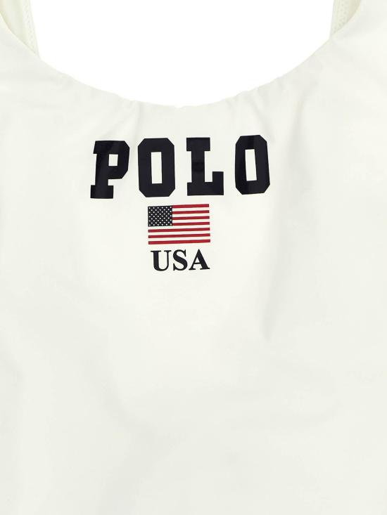 26SS 폴로 랄프로렌 원피스 수영복 21612410 White - POLO RALPH LAUREN