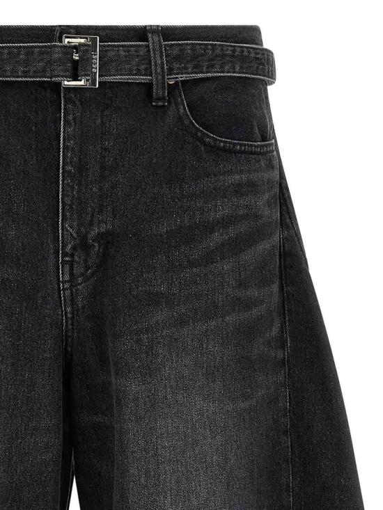 26SS 사카이 데님 팬츠 2603930M001 Black - SACAI
