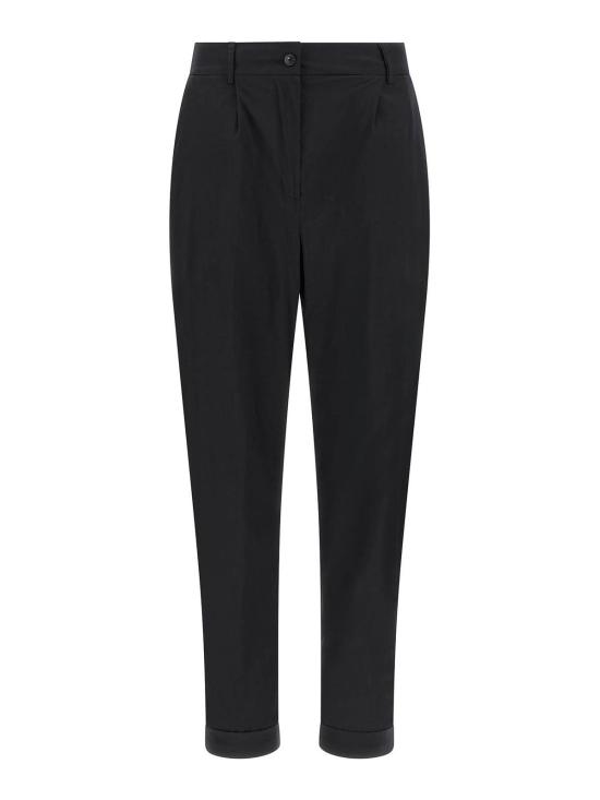 26SS 키톤 스트레이트 팬츠 D50105H0966703000 Black