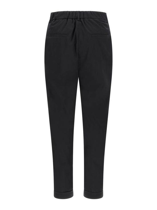 26SS 키톤 스트레이트 팬츠 D50105H0966703000 Black - KITON